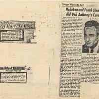          7: press clippings, side 1; 3 items no date
   