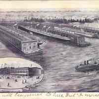 Postcard: Norddeutscher-Lloyd, Hoboken, NJ