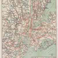          side 2: Main Highway Routes in the Vicinity of The Port of New York
   