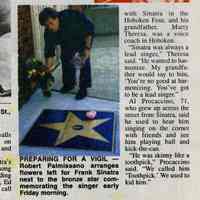          detail lower right pg [1]: Robert Palmissano at Sinatra bronze star
   