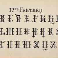          Plate 19, 17th (Seventeenth) Century
   