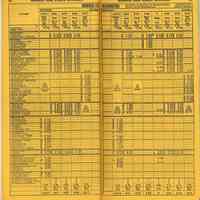          pp 65-65, typical: Morris & Essex Division; Hoboken to Washington, Sat.-Sun
   