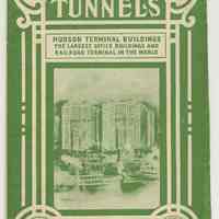 Timetable & map: Hudson River Tunnels, Hudson and Manhattan Railroad Co., July 1909.