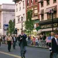 Color photo of Grand Marshall(?), Veteran