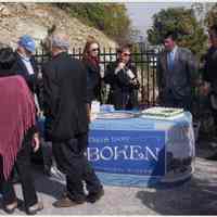          photo 7: museum table, trustees et al, cake
   