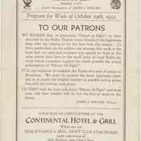 Program for Rialto Players