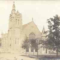 Postcard: Emory M.E. Church, Jersey City, NJ