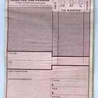          eighth opening: ticket coupon 6
   