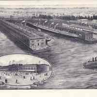 Postcard: Norddeutscher-Lloyd, Hoboken, NJ