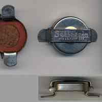 Bottle stopper manufactured by Seal-Again Products Co., Hoboken. N.J., ca. 1919-1924.