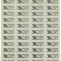          typical page of ration coupons
   