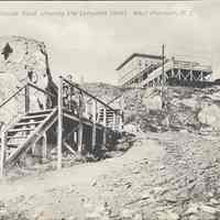 Postcard: The Steps, West Hoboken, NJ