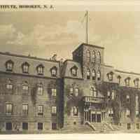 Postcard: Stevens Institute, Hoboken, NJ