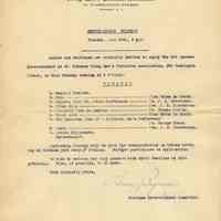 Notice: Entertainment Bulletin for Tuesday, June 15, [1915]. R.R. Y.M.C.A., 53 Washington St., Hoboken, N.J.