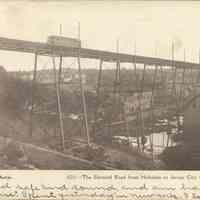 Postcard: Trolley, Hoboken, NJ