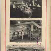          inside front cover: 2 factory interior photos; vignette factory at Hoboken
   