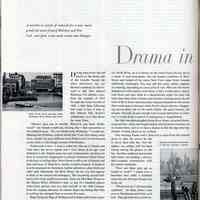 Magazine article: Drama in Hoboken. By Budd Schulberg. In "Holiday," Vol. 16, No. 2, August, 1954. pp. 82-85 with 5 photos by Elliott Erwitt.