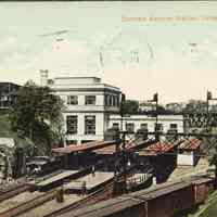 Postcard: Hudson Tubes, Jersey City, NJ