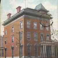 Postcard: Post Office, Jersey City, NJ