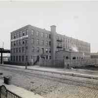          06 Hoboken exterior, Clinton St. looking southwest to Ferry Street.
   