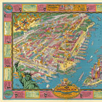          Map: Bird's-eye View of Hoboken.... New York's Last Seacoast of Bohemia. Morley & Throckmorton. (NY): Hoboken Map Co., 1929. picture number 7
   