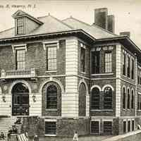Postcard: Public School, No. 8, Kearny, NJ