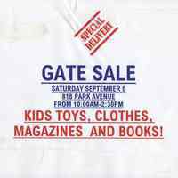          Gate Sale 025. 09-09-1995 818 Park Avenue
   