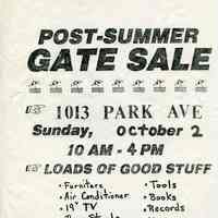          Gate Sale 025
   