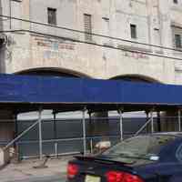 Color photos, 8, of the former Tootsie Roll factory building, Park Ave. exterior, Hoboken, Feb. 21, 2012.