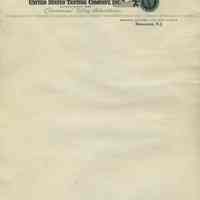 Stationery letterhead: United States Testing Company, Inc., General Offices, 1415 Park Ave., Hoboken, N.J. N.d., ca. 1950s.