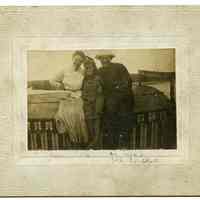 Photo of Sanntrock family members posed in photographer