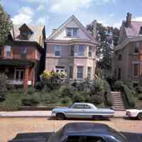 Color slide of the exterior of 907 Castle Point Terrace, Hoboken, August, 1972.