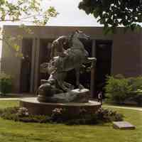          3: The Torch Bearers; sculpture; artist: Anna Hyatt Huntington
   