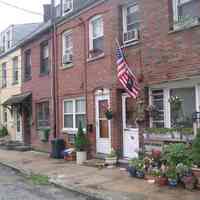 Digital images, 10, of Willow Terrace looking southeast, Hoboken, July 12, 2004.