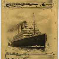 Passenger list: S.S. Nieuw Amsterdam, Holland America Line, Rotterdam to New York via Boulogne sur mer, Sat., Sept. 17, 1910.