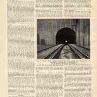 Article, Bergen Tunnel: A Special Type of Track Construction for Tunnels & Subways. Engineering News, Aug. 19, 1909.