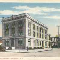 Postcard: Police Headquarters, Bayonne, NJ