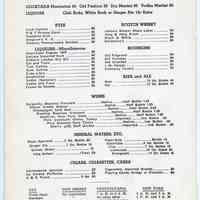          pg [4]: Beverages (alcoholic); Mineral Waters; Cigars, Cigarettes, Cards
   