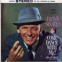 Record album, Frank Sinatra: "Come Dance With Me." Capitol Records. 33 rpm. Stereo. No. SW-1069.