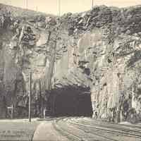Postcard: Railroad, Weehawken, NJ,