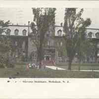 Postcard: Stevens Institute, Hoboken, NJ