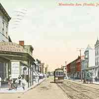 Postcard: Monticello Ave., Jersey City, NJ