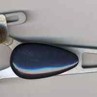          top view of scriber with accessory letter size adapter attached
   