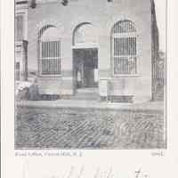 Postcard: Post Office, Union Hill, NJ