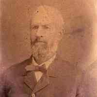 Sepia-tone photo of James Miller, grandfather of Florence & Madeline Miller, Hoboken, no date, ca. 1885