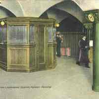 Postcard: Railroad, Hoboken, NJ