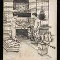          Illustration of Marie's Bakery, by Kevin McCloskey, circa 1986 picture number 1
   