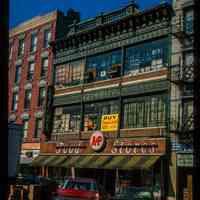          Color slide of eye-level view of the Polesie's building façade at 1018 Washington between 10th & 11th occupied by A&P Food Stores picture number 1
   