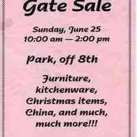          Gate Sale 028. 06-25-2015 Park Off 8th
   