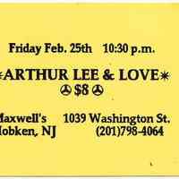          17 Arthur Lee & Love
   